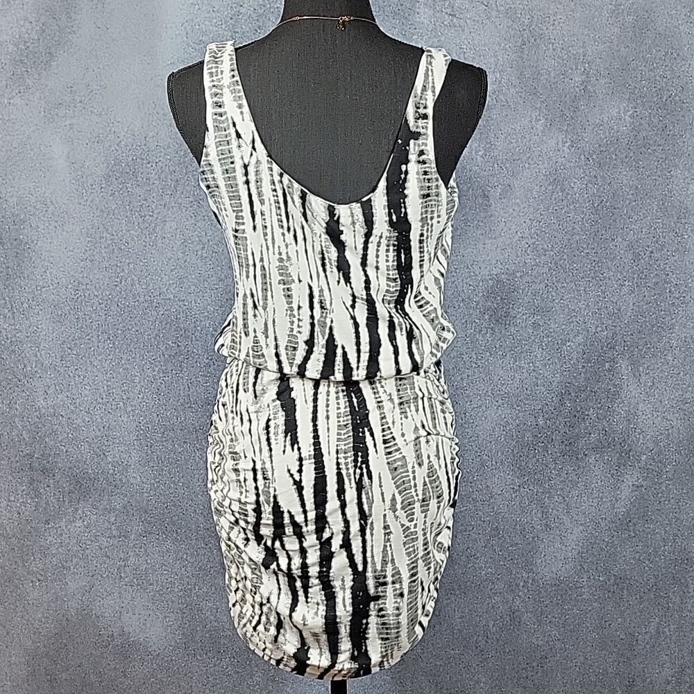 TART Collection Quin Tie-Dye Ruched Sleeveless Mini Dress - Picture 10 of 16